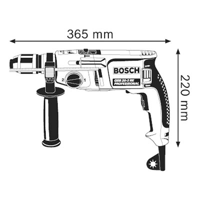 Furadeira de Impacto 1/2″