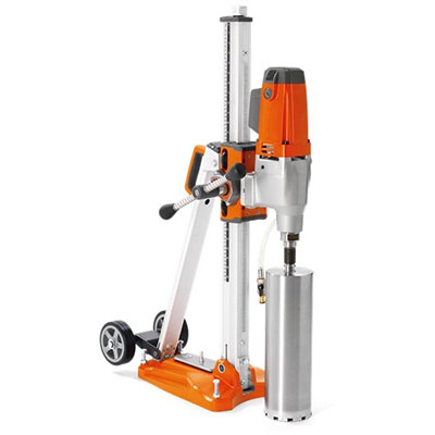 Perfuratriz de concreto até 250mm elétrica 220v com suporte
